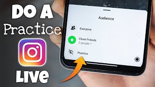 How To Do A Practice Live On Instagram