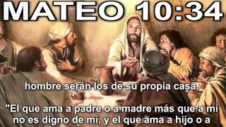 Mateo 10:34 Cristo Jesus en Biblia|Parabola TV Jesus Cristo Mateo 10:34 HD Historia