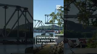 Crews bridge the gap in Lansing