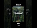 German Language Quiz #6 | How Would You Say My Name Is in German? | PflegeCareer