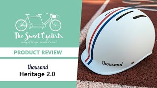 Thousand Heritage 2.0 Urban Cycling Helmet Review - feat. Magnetic Buckle / PopLock / Taillight