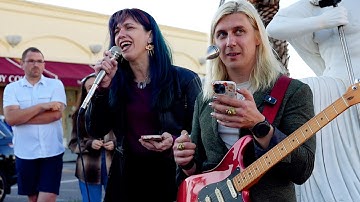 She Asks if I Know Led Zeppelin and This Singer Stuns The Crowd