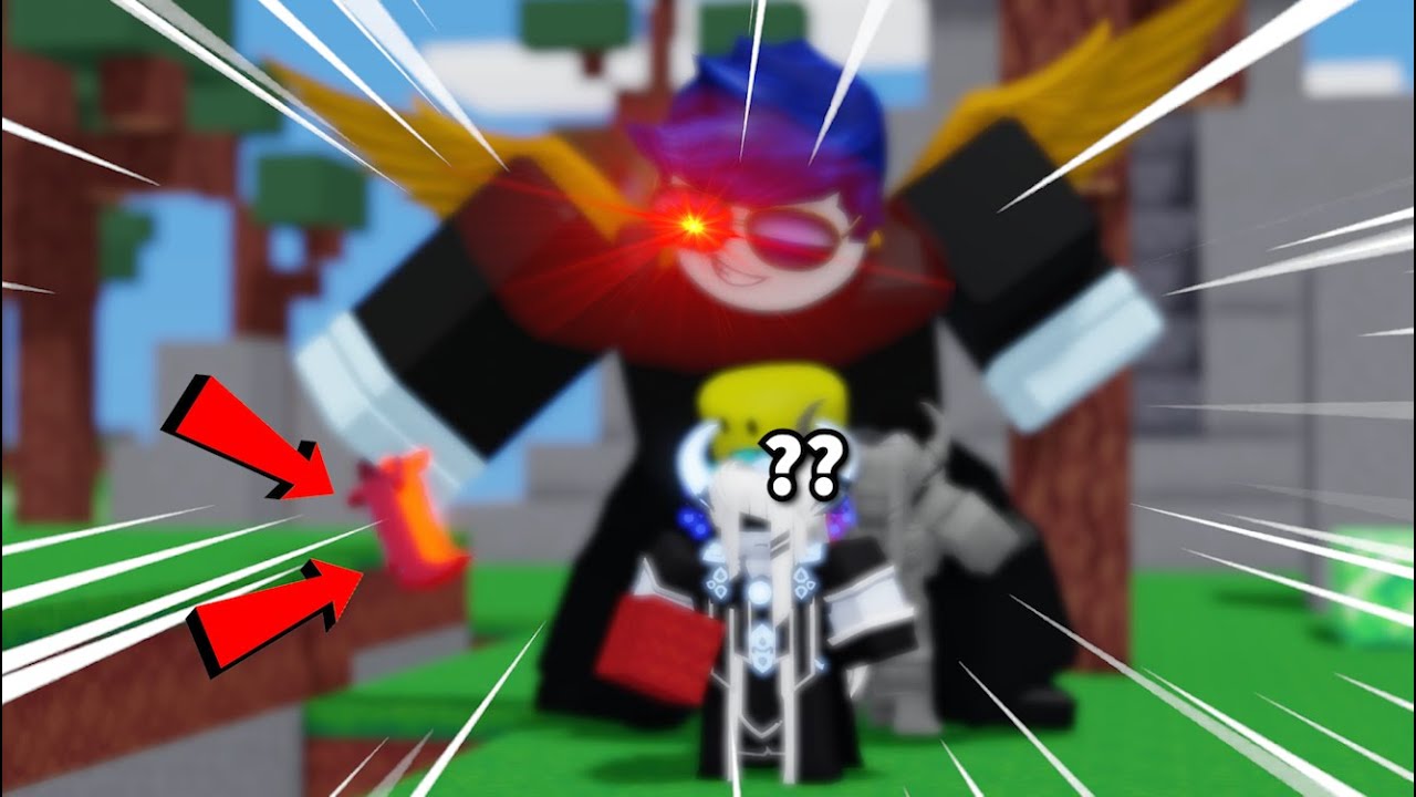 I cheated in this 1v1 against my friend (Roblox Bedwars) - YouTube