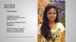 My visual Resume | Marie Correya