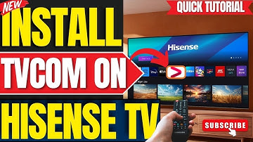 How to Install TVCOM App on ANY Hisense Smart TV (2025 Guide)