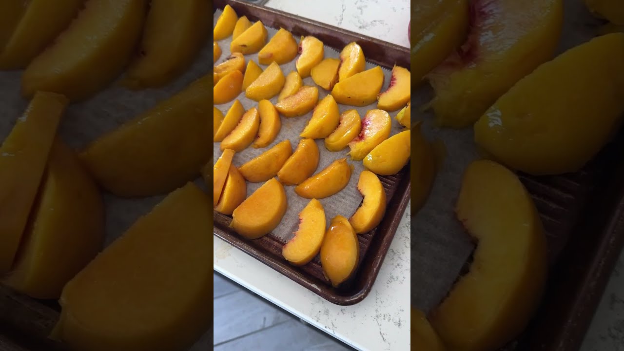 How To Freeze Peaches