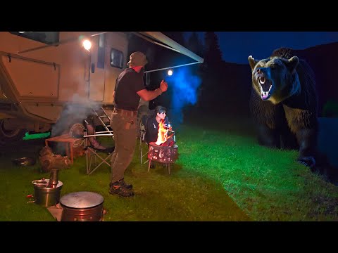 KOCAMAN AYI KAMP YAPTIĞIMIZ YERE GELDİ