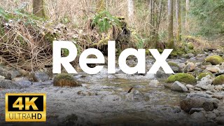 Calm Water Sounds 4K - Relaxing Sleep Sounds - No Music ASMR