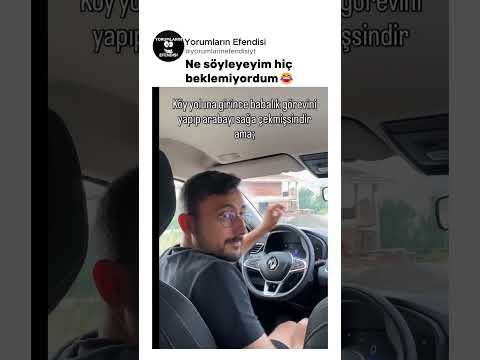 Sürücünün kendisi biraz şaşırttı😂 @sinemileemre