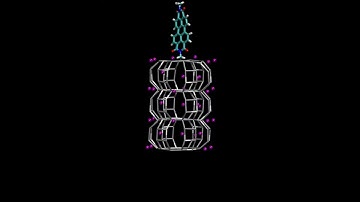 How bulky molecules enter narrow channels