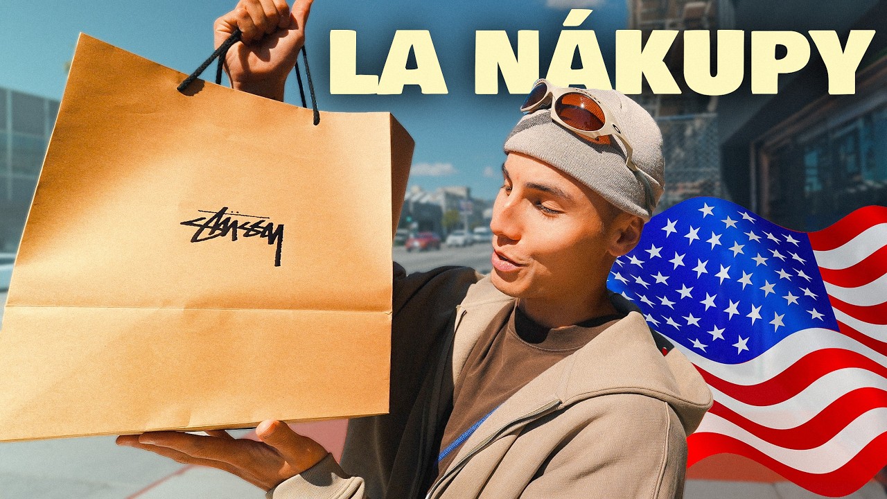 NÁKUPY V LOS ANGELES 🇺🇸 Ano zase...