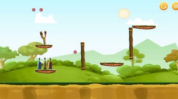 Bottle Shooting Game Gameplay (0S & Android) | Level 21:34