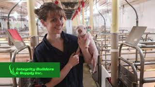 ESF Sow Barn System with Integrity Builders and Supply