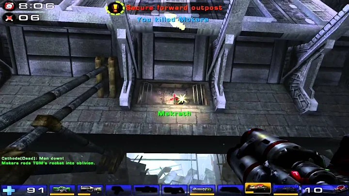 Unreal Tournament 2004 (PC) walkthrough - The Fallen City