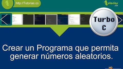 arrays – turbo C (generar numeros aleatorios)