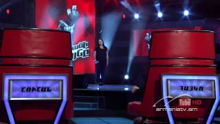 Nare Grigoryan,Քեզ by Ani Christy - The Voice Of Armenia - Blind Auditions - Season 2