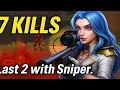 Clean Sniper Finish! 🎯 7 Kill Gameplay | Farlight 84 Highlights