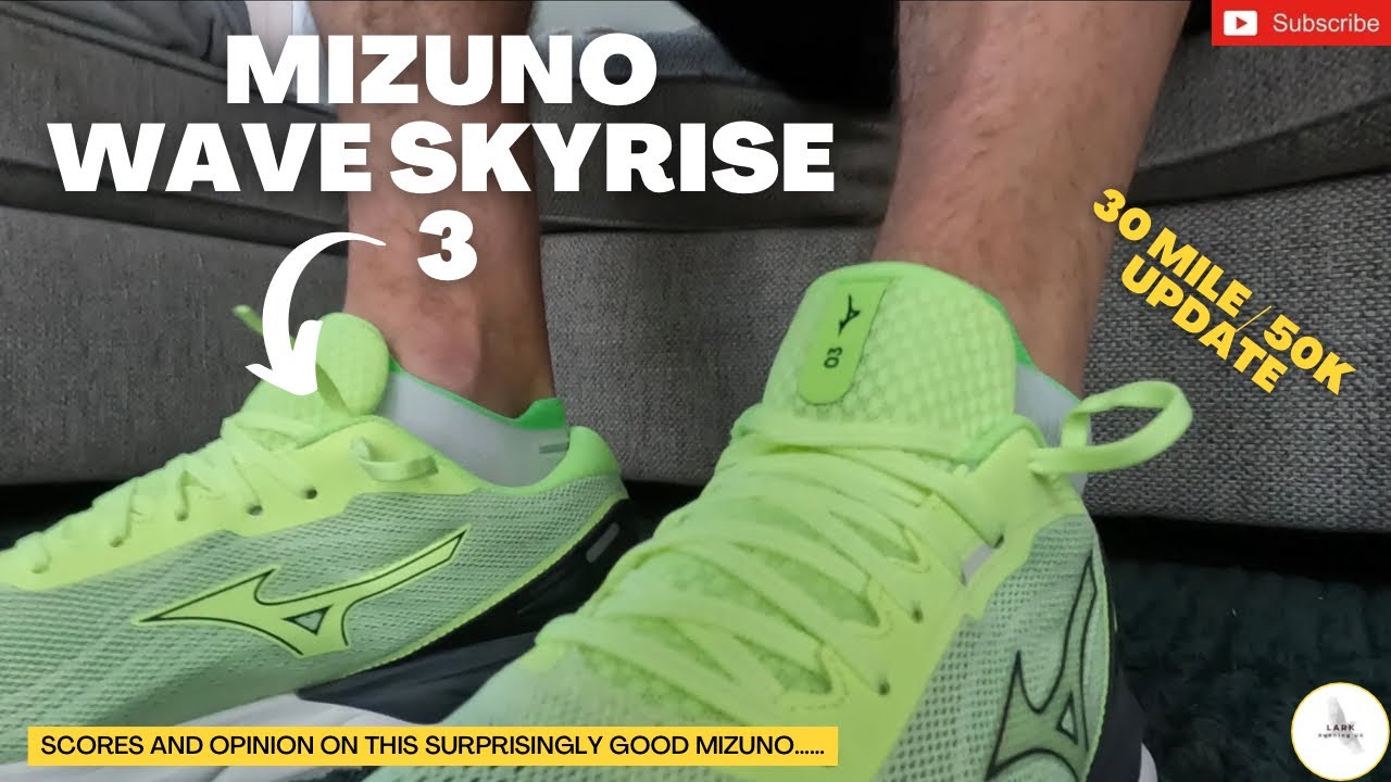 Mizuno Wave SKYRISE 3: UPDATE Review - YouTube