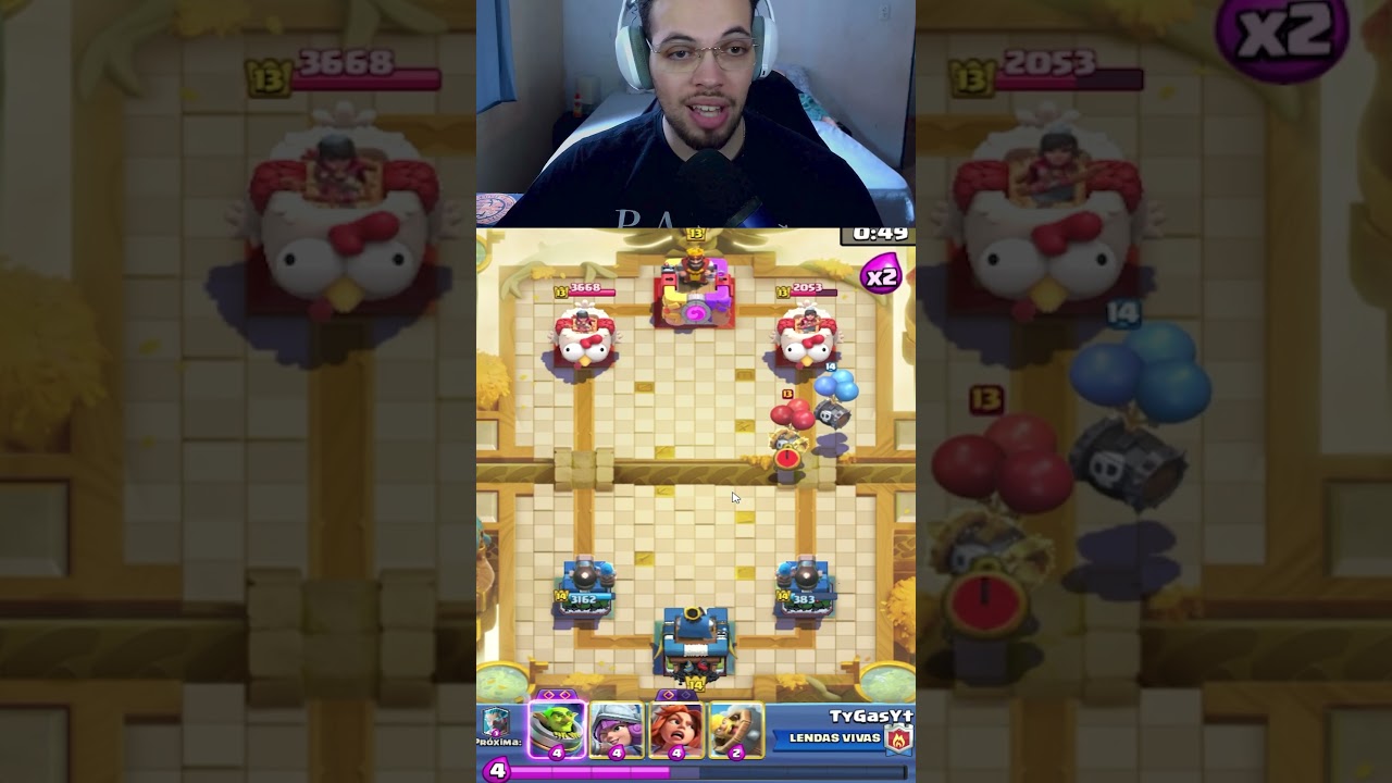 COMO COLOCAR UM BRIDGE SPAM NO BOLSO NO CLASH ROYALE...