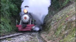 🇧🇷 Trem em Apiúna/SC  / 232 Steam locomotive -  (Brasil)