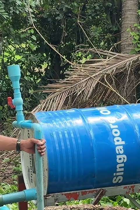 turn-pvc-pipe-vs-drum-pump-no-electricity-with-deep-well-no-spend-much