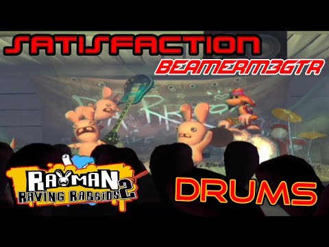 Rayman Raving Rabbids 2 Satisfaction Drums 