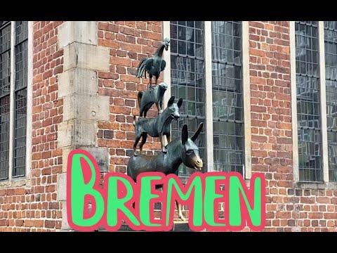 Bremen'in Bilinmeyen Detaylari -  Masal Sehir - Bremen Mızıkacıları - Almanya da Tantuni