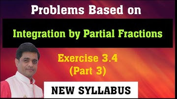 Indefinite Integration Ex 3.4 (Part 3) 12th Science NEW SYLLABUS By Badgujar Sir Maths.