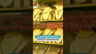 Altın Fiyatları Sert Düştü Gram Altın Bu Seviyeye Indi