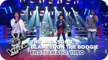 The Jacksons - Blame It On the Boogie (Eray, Amaro, Theo) | Battles |  The Voice Kids 2016