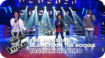 The Jacksons - Blame It On the Boogie (Eray, Amaro, Theo) | Battles |  The Voice Kids 2016