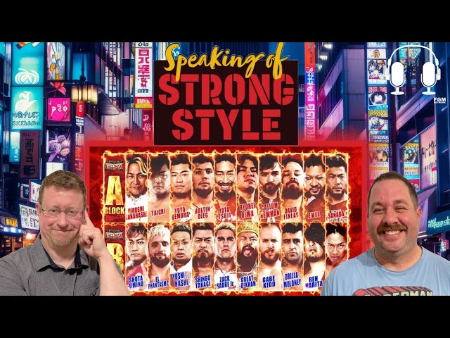 2025 G1 CLIMAX 35 Full preview | #NJPW #G1CLIMAX35 | Speaking of Strong Style