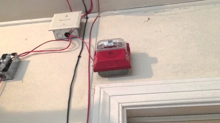 Unimode (ADT) 9050UD Addressable Fire Alarm System Test 13