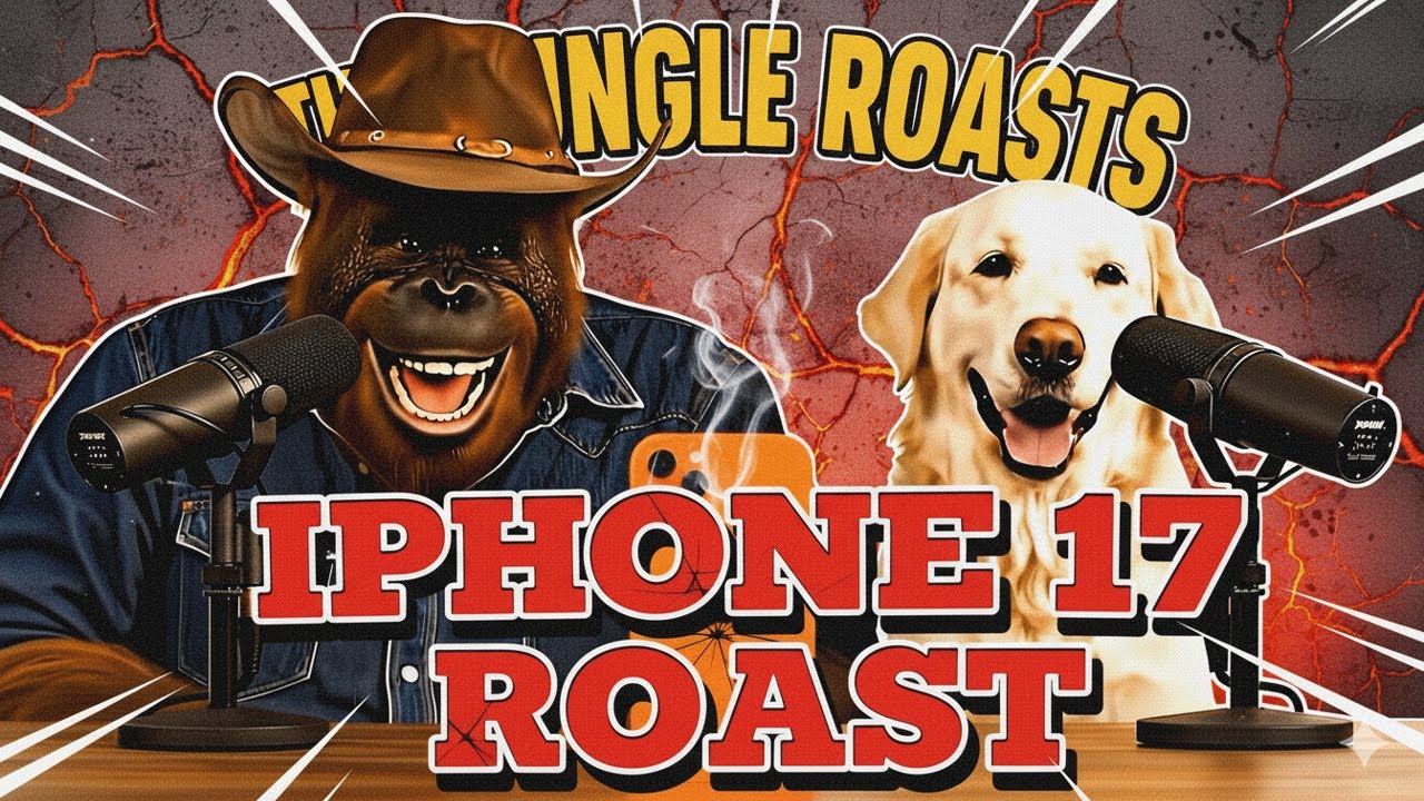iPhone 17 Roast | AI Animals Review Apple’s New Phone (Jungle Roasts)