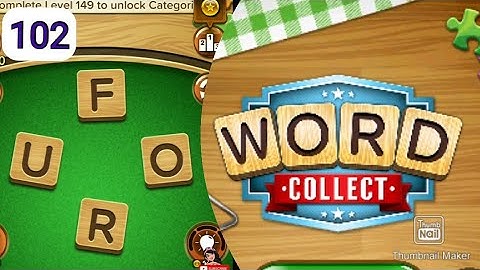 Word Collect Game Level - 102 Walkthrough | Helene Gaming