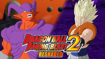 Dragon Ball: Raging Blast 2 Reshaded | Super Gogeta vs Janemba