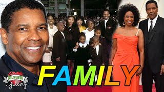 Denzel Washington Family With Wife, Daughter & Son