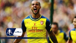 Theo Walcott volley - Arsenal 4-0 Aston Villa | Goals & Highlights