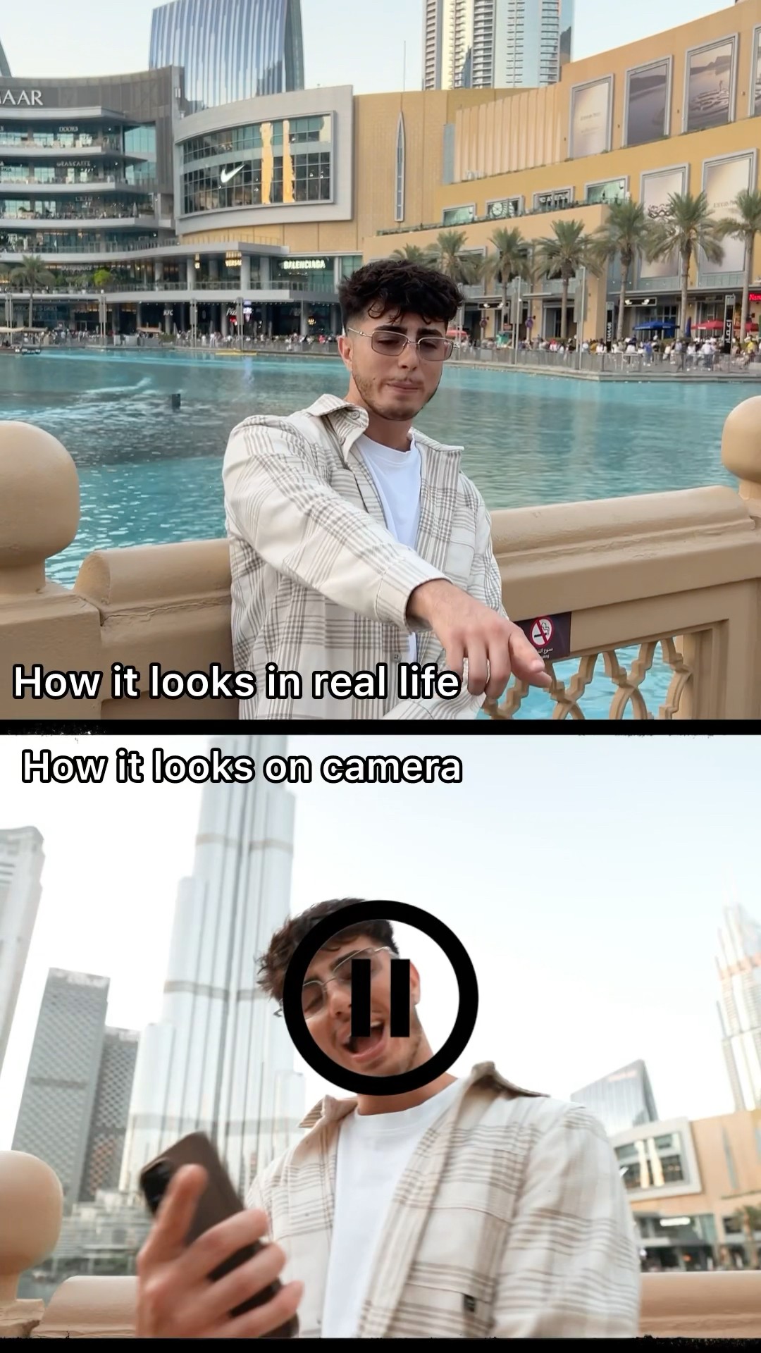 Real life VS. On Camera ?