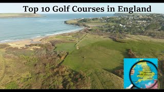 TOP 10 GOLF COURSES in England