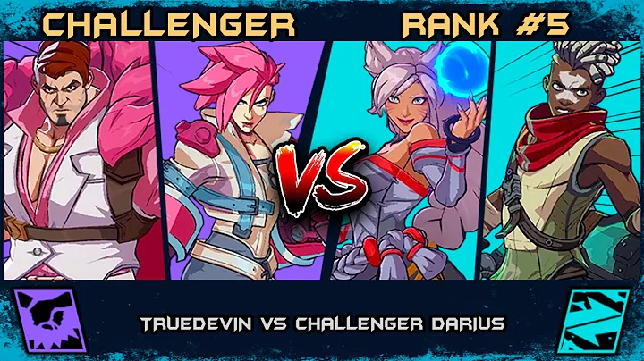 TrueDevin vs Challenger Darius – [Challenger] Vi Darius VS Ahri Ekko [Rank #5] | 2XKO