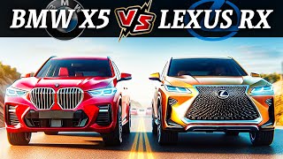 BEST-SELLER BATTLE! -- 2024 BMW X5 vs. 2024 Lexus RX
