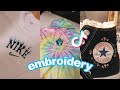 amazing embroidery tiktok compilations(best)