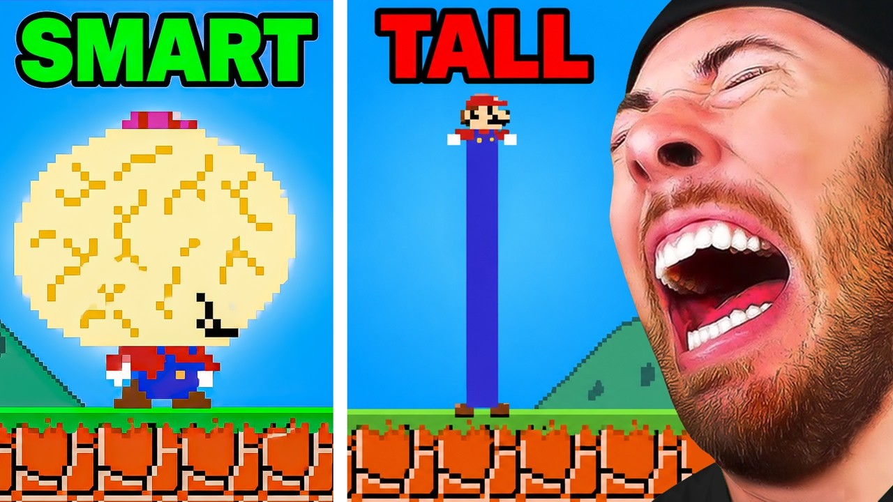 Everytime MARIO JUMPS He Gets...? (Funny Animation)