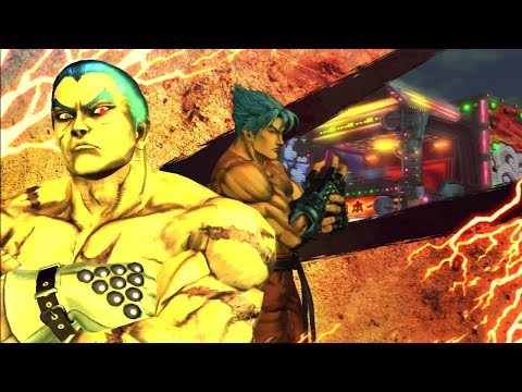 Street Fighter X Tekken Playthrough Jin And Kazuya Team Dragonball Super 