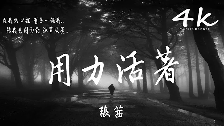 张茜 - 用力活着【高音质|动态歌词Lyrics】♫‘成长的路上，有几程曲折。’ - 天天要闻