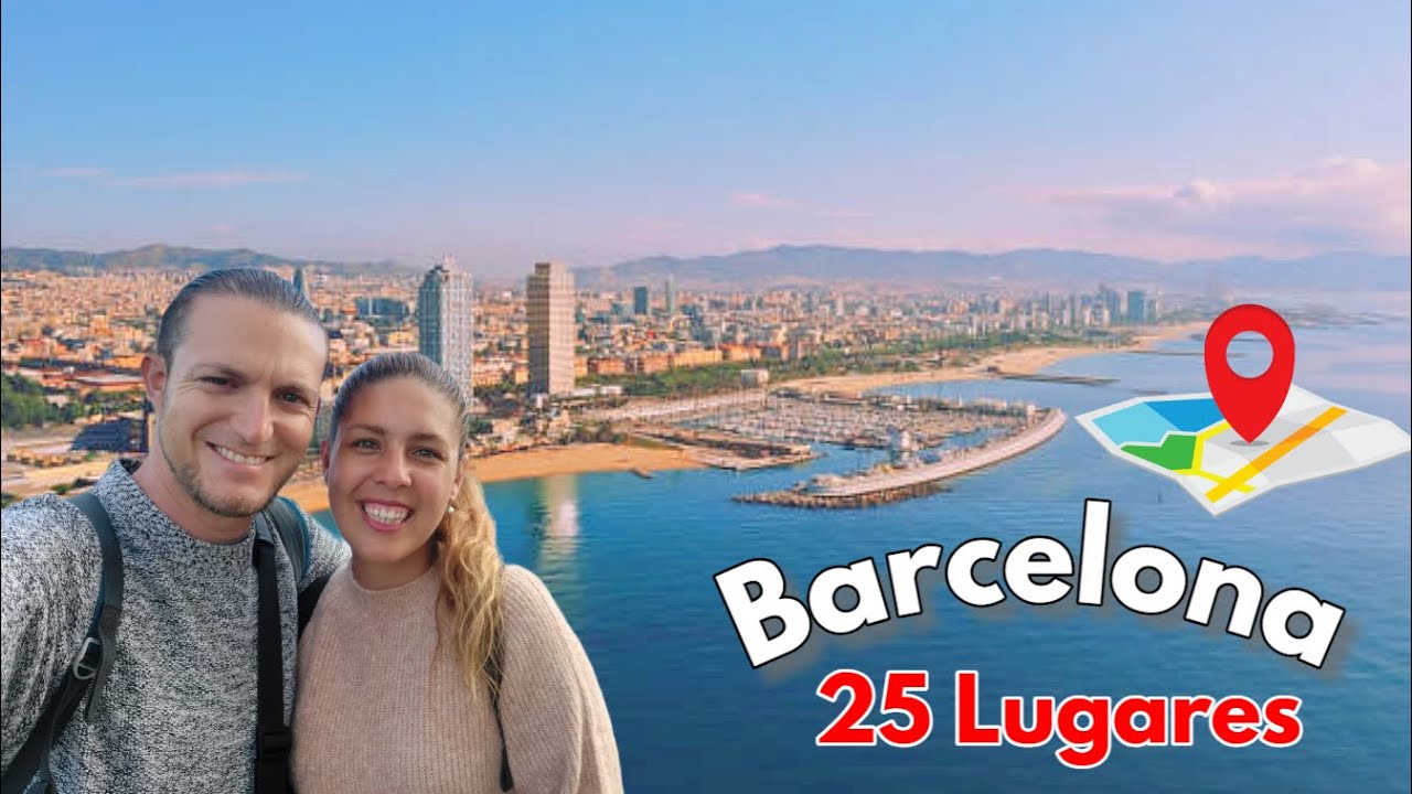 BARCELONA: Ruta 25 lugares que ver + (Itinerarios y MAPAS) | Guía Viaje Cataluña