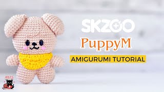 Cómo tejer a PuppyM | Seungmin | SKZOO Amigurumi Tutorial