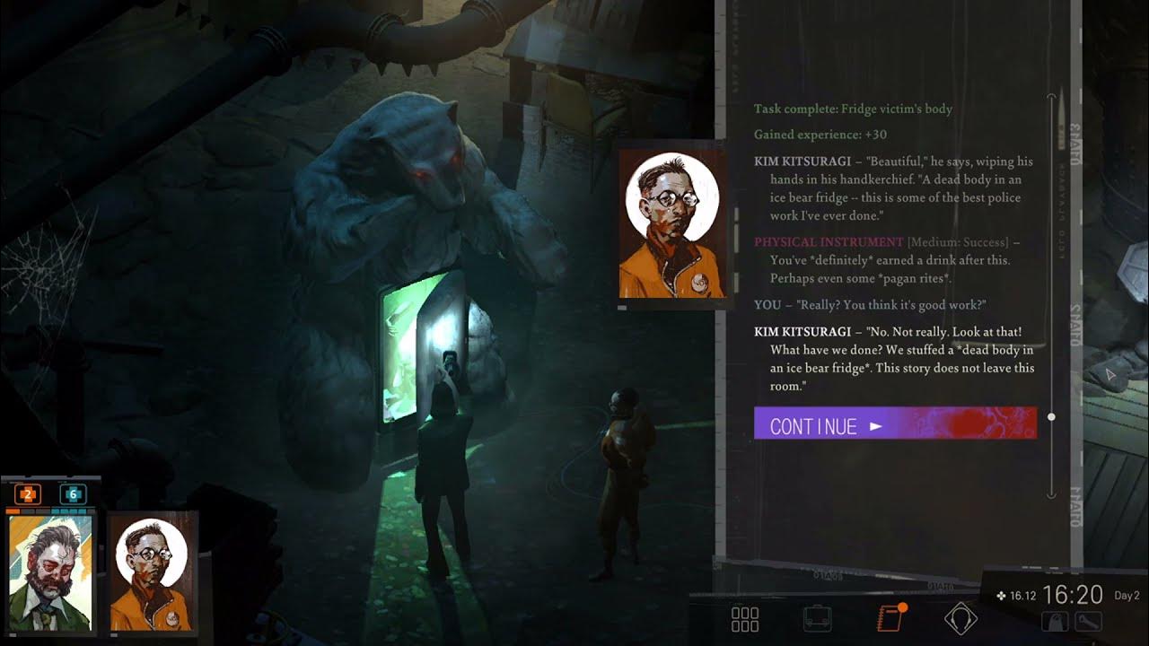 Ice Bear Fridge (Disco Elysium) YouTube