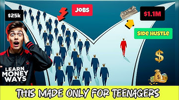 These Side Hustles Only For Teenagers! #makemoneyonline